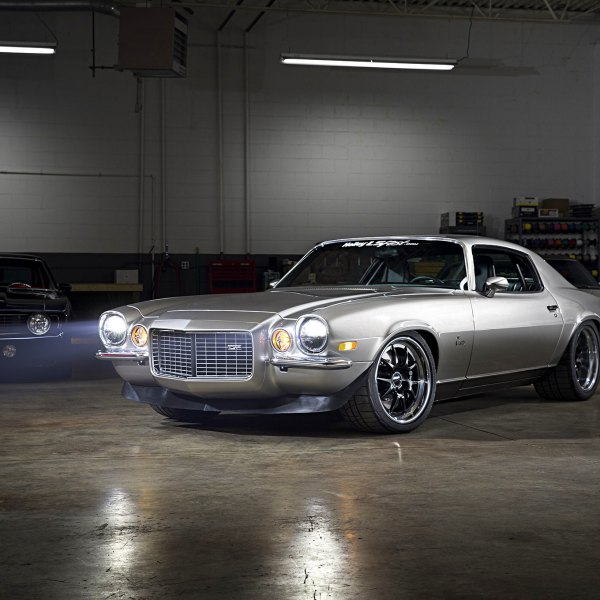 Chrome Billet Grille on Silver Chevy Camaro - Photo by Robert McGaffin