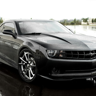 Camaro SS With Ground Effects on Forgiato Custom Wheels - Photo by Exclusive Motoring