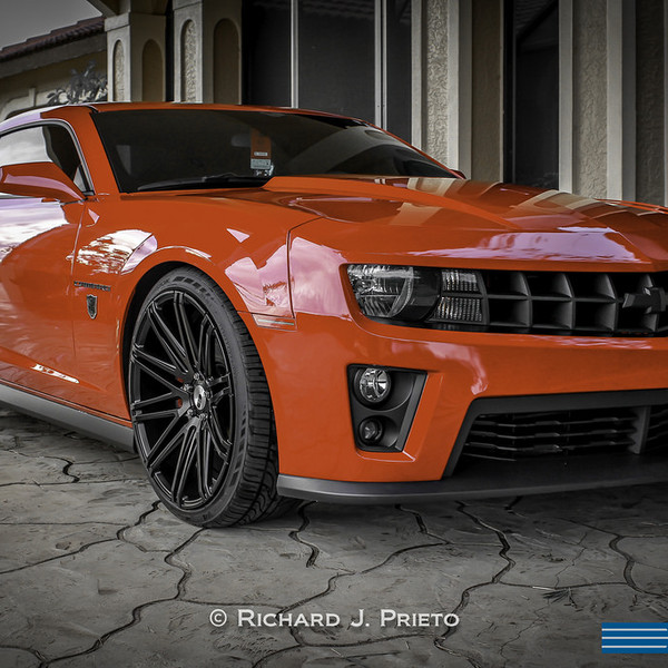 Devilish ZL1 Camaro on Milan Matte Black Wheels - Photo by XO Luxury
