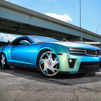 Forgiato Custom Wheels on Chevy Camaro ZL1 - Photo by Forgiato