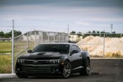 Super Clean All-black Chevy Camaro SS fitted With ADV1 Custom Wheels