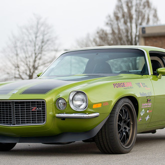 It's Camaro Baby- Custom Green Debadged ZLS