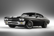 Custom Parts Revealing the Sporty Nature of Black Chevy Chevelle SS