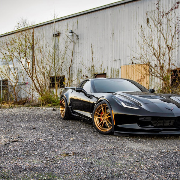 Black Chevy Corvette C7 Malcolm Perez Photography - Photo by ADV1