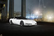 Luxury Muscle: Reworked White Chevy Corvette