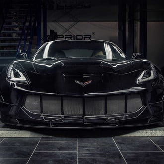 Prior Design Black Chevy Corvette C7