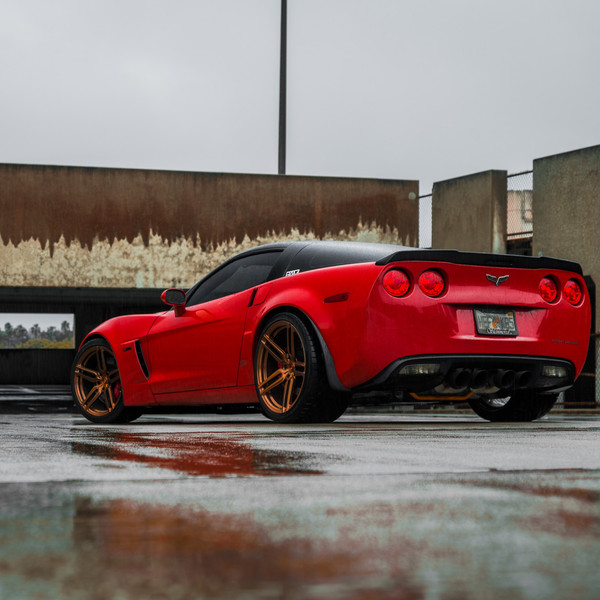 HC Series Vossen Wheels on Chevy Corvette - Photo by Vossen