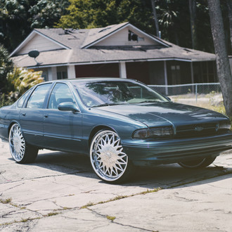 Chevy Impala on Full Face DUB Wheels