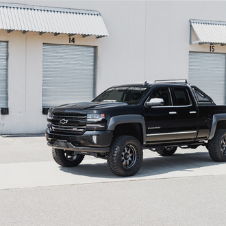 ProCharged Silverado Z71 on Trophy Wheels by Fuel