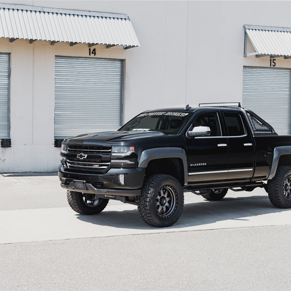 ProCharged Silverado Z71 on Fuel Trophy Wheels - Photo by Fuel Off-Road