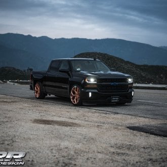 ProCharged Silverado Z71 on Trophy Wheels by Fuel — CARiD.com Gallery