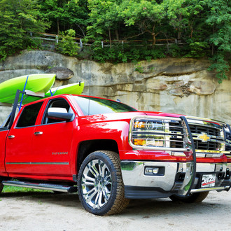 Red Silverado Weekend Warrior - Photo by Dee Zee