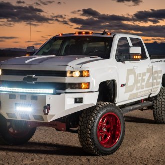 Galaxy Vinyl Wrap on Lifted Silverado 2500 HD | CARiD.com Gallery