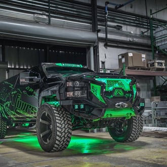 Grumpy Monster Silverado By Fab Fours