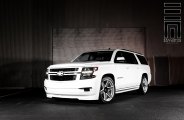 Chevy Suburban - White Iceberg by Exclusive Motoring