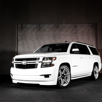 Chevy Suburban - White Iceberg - Photo by Exclusive Motoring