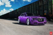 Matte Plum Crazy Purple Chrysler 300 Customized to Impress