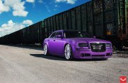 Matte Plum Crazy Purple Chrysler 300 Customized to Impress