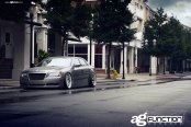 Gray Stanced Chrysler 300 Looking Beasty with Aftermarket Parts