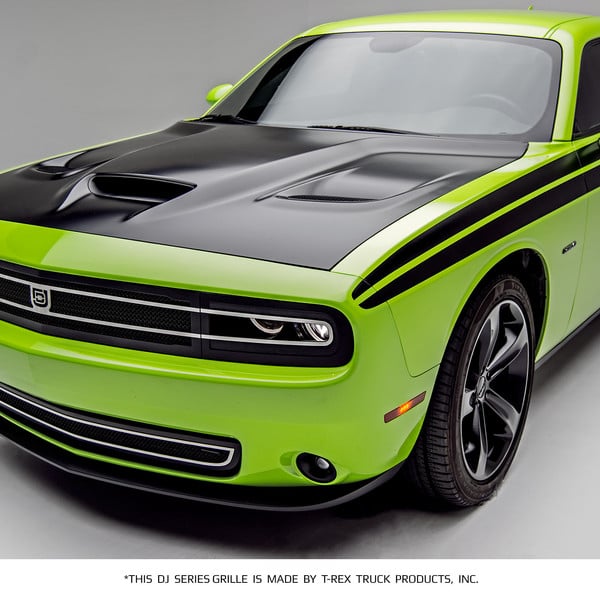 Dodge Challenger With Full Face DJ Grille - Photo by T-rex