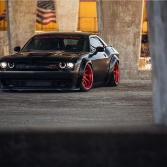 Jaw Dropping Exterior Updates Spotted on Stanced Challenger SRT — CARiD ...