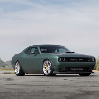 Challenger Scat Pack on Avant Garde Polished Rims - Photo by Avant Garde