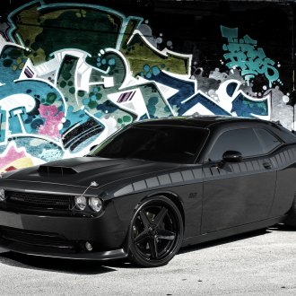 Devilish Dodge Challenger on Asanti Custom Rims — CARiD.com Gallery