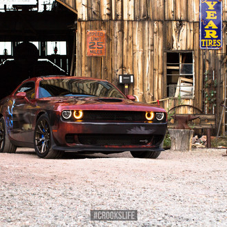 Custom Painted Airbrushed Dodge Challenger SRT - Photo by Jimmy Crook