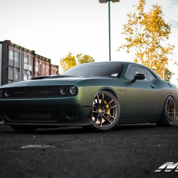 Custom Matte Dodge Challenger RT - Photo by MRR