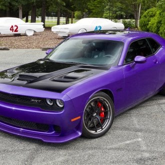 Baby Blue Dodge Challenger Looking Good with Custom Halo Headlights ...