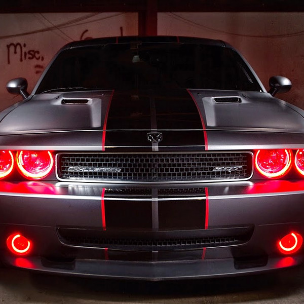Demon-eyed Dodge Challenger SRT - Photo by Garrett Wade