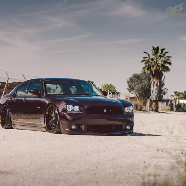Custom Charger On Air Bags - Photo by Avant Garde