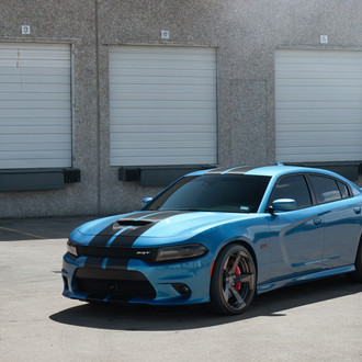 DTM Monotec Series Wheels on Dodge Charger SRT - Photo by Niche