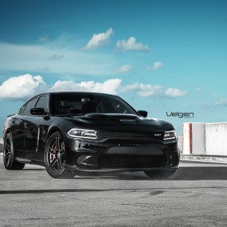 Murdered Out Dodge Charger SRT Gets a Mesh Grille — CARiD.com Gallery