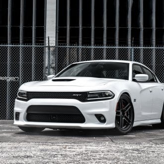 Murdered Out Dodge Charger SRT Gets a Mesh Grille — CARiD.com Gallery