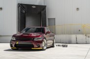 Unexpected Yellow Accents Reveal the Best Spirit of Burgundy Dodge Charger