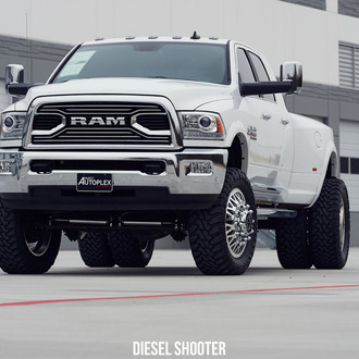 6 Inch Full Throttle Suspension Lift Kit on Dodge Ram 3500 - Photo by Diesel Shooter