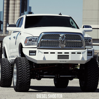 Custom Suspension Lift on Dodge Ram 2500 - Photo by Diesel Shooter