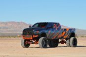 Black Ram Dually Gets Plenty of Attention Due to Contrasting Orange Accents