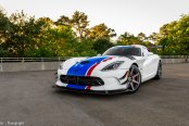 Amazing Upgrades for White Dodge Viper Revealing Its Wild Nature