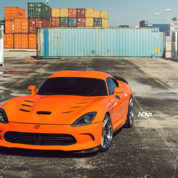 Screaming Orange Viper T/A in the Docks - Photo by ADV.1