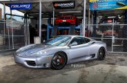 Silver Ferrari 360 Goes Through Stylish Makeover