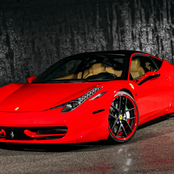 Ferrari 458 on Colormatched Custom Wheels - Photo by Exclusive Motoring