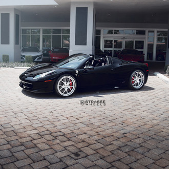Bossy Black Convertible Ferrari 458 Boasts a Revised Fascia