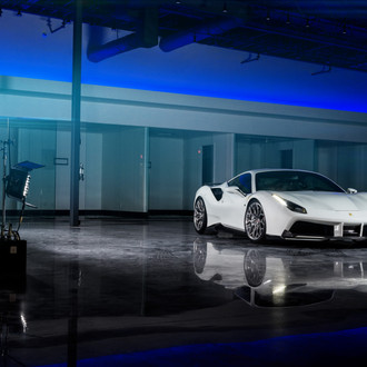 Snow Leopard: Customized White Ferrari 488 Grabs Attention