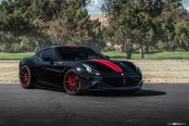 Little Luxury Never Hurt: Custom Black Ferrari California Featuring Red Accents