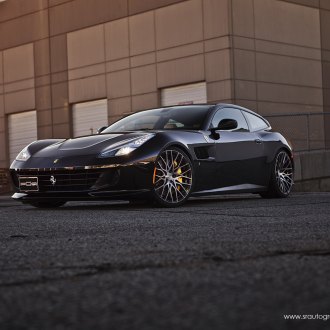 Ravishing Black Ferrari GTC4Lusso Slightly Restyled with Accessories ...