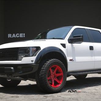 Ford Raptor Supercrew With Custom Offroad Wheels - Photo by ADV.1