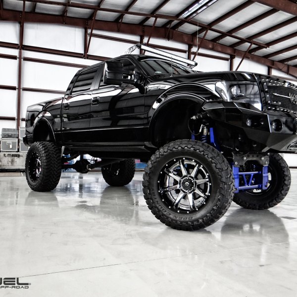 Lifted F150 Truck On 20 Inch Fuel Rims - Photo by Fuel Off-Road