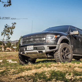 Modern Raptor in its Natural Habitat - Rolling on ADV1 Custom Wheels and M/T Tires